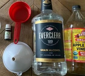 Mix Everclear and vinegar to keep your home clean and germ-free this spring