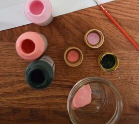 The cutest way to beautify boring glassware