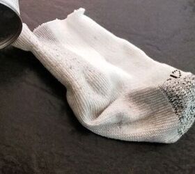 Use an old sock to seriously upgrade your old lighting