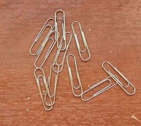 He straightens out paper clips to make one-of-a-kind furniture