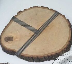 How taping up a large wood slice will make your mornings run smoother