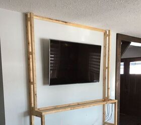 A couple builds this around their TV for a showstopping upgrade