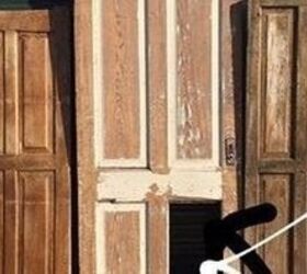 Why this woman drags 3 old wooden doors into her bedroom