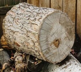 How to turn an old log into the most gorgeous thing in your living room