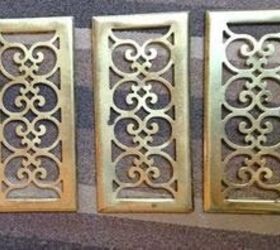 Use floor vents to transform your front door for $3 (this is too cool)