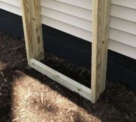 Instead of a flower bed, she puts these under her windows for year-round beauty