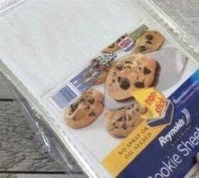 Fold a cookie sheet into the best accessory for your living room