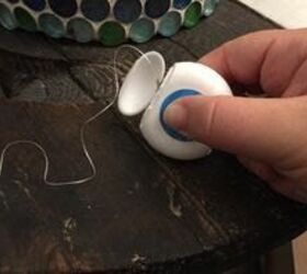We never would have thought of this dental floss bedroom update (but wow!)