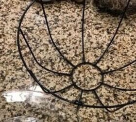 How she uses a hanging planter basket to beautify her countertop (designer hack!)