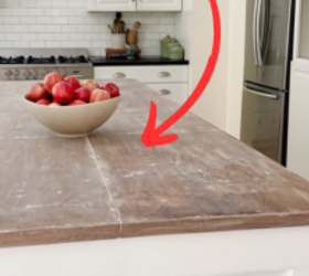 It took her literally 1 hour to transform her old, worn-out countertops (here's how!)