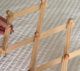 Flip an accordion coat rack for ridiculously smart storage