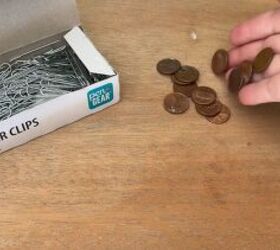 Watch how a handful of pennies elevated the look of her living room