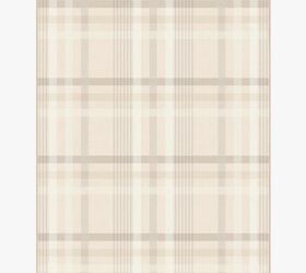 Charming Plaid Neutral Rug