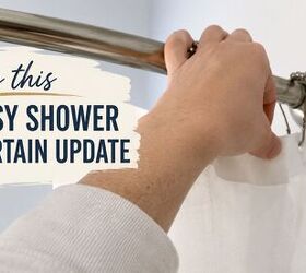 Take down your shower curtain for this genius idea!