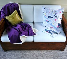 styling a love seat 4 different ways, home decor, Look 3 Bohemian Cozy