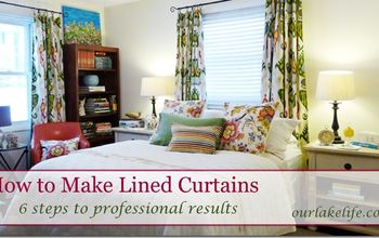 Lined Curtain Panel Tutorial