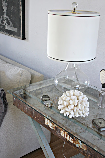 show off and inspire, home decor, If you love Industrial chic you will adore this table