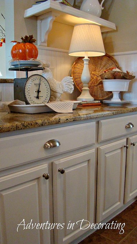 our revamped kitchen, home decor, kitchen backsplash, kitchen design, seasonal holiday decor, New cup pulls from Home Depot add a fun element to the drawers
