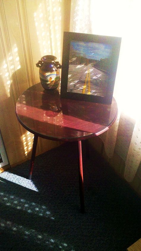 table painted, painted furniture, Sitting in the entry way D