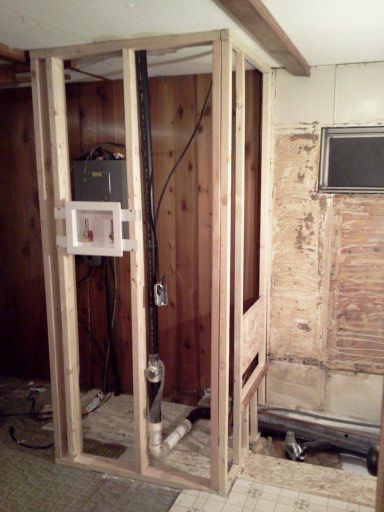 old trailer bathroom renovation, bathroom ideas, home improvement, everything out