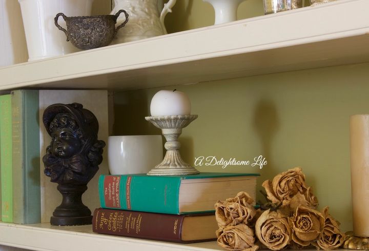 redecorating built in bookcases, home decor, living room ideas, shelving ideas, bookshelf details