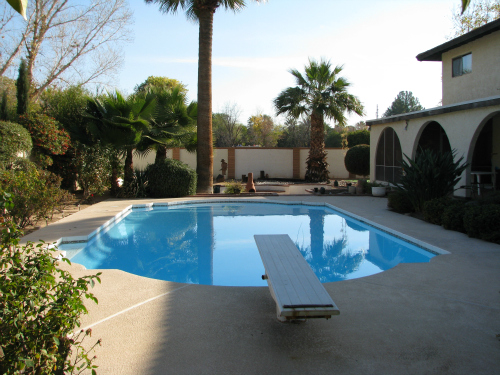 beat the heat in arizona, outdoor living, ponds water features, pool designs, BEFORE