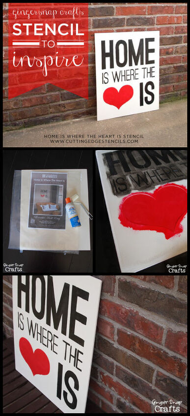 stenciling to inspire, crafts, painting