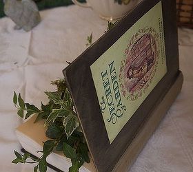 mini garden in a book, crafts, home decor, recovered front