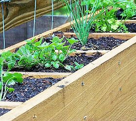 diy herb planters, diy, gardening, woodworking projects