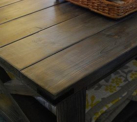 diy rustic coffee table, home decor, painted furniture, rustic furniture