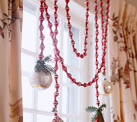 5 last minute holiday decorations you can do before your guests arrive, christmas decorations, crafts, seasonal holiday decor, It s Curtains For You Dress up open space on your window treatments