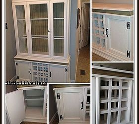 diy china hutch make over part iv final, chalk paint, painted furniture, repurposing upcycling, More of the finished process