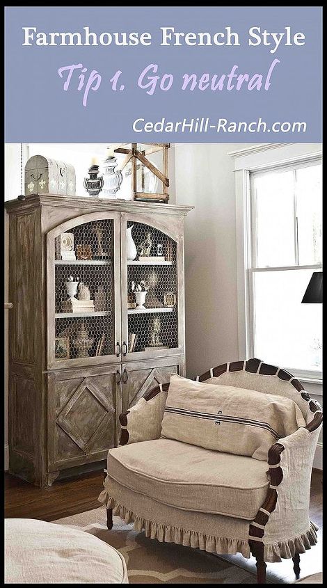 farmhouse french style get the look, home decor, Farmhouse French design It s easier than you think