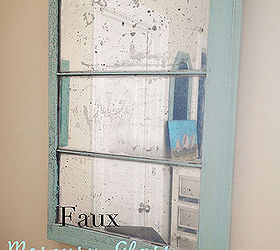 diy mercury glass mirror, chalk paint, home decor, painting, repurposing upcycling, Finished mirror