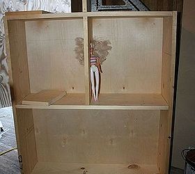 diy dollhouse, diy, woodworking projects, The start of it Has a walk through in the middle wall