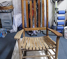 old family rocker gets a new life after 30 years, painted furniture, Rocker after 30 years in our barn for storage