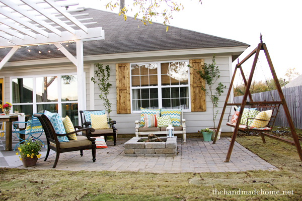 backyard bliss, outdoor living, porches, Handbuilt fire pit