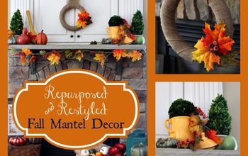 Refresh, Repurpose & Restyle A Mantel for Fall & Every Season