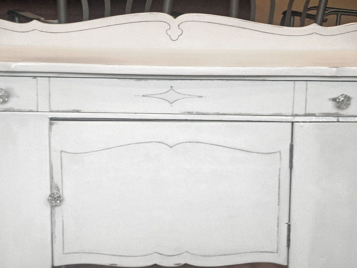flea market find from wrong to right, painted furniture