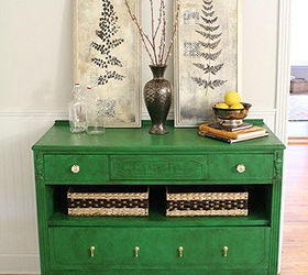 emerald green buffet tutorial drab to fab designs, painted furniture, And the beautiful finished project Truly an eye catcher and a piece that can be shown off anywhere Be sure to click over to see the full tutorial and details