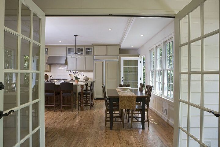 bright comfortable kitchen, home decor, kitchen design