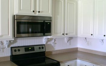 Painted Kitchen Cabinets & Countertops