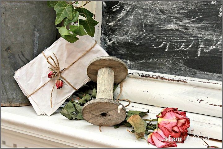 the notebook inspired valentine s mantel, seasonal holiday d cor, valentines day ideas