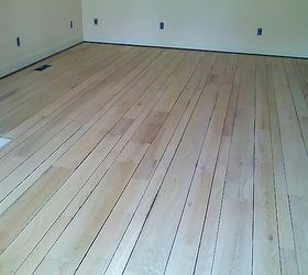 refinishing wood floors and restyling spaces, diy renovations projects, flooring, home maintenance repairs, In progress sanding complete