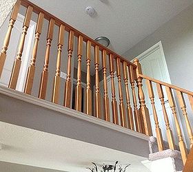 the long time coming staircase banister revival, diy, stairs, woodworking projects, 13 years old time for a facelift