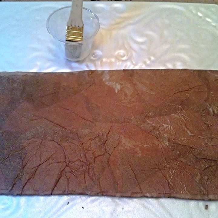 cmo crear un acabado de imitacin de cuero con papel marrn