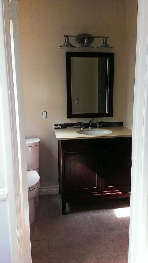 shower remodel with personalization, bathroom ideas, home improvement, home maintenance repairs, vanity mirror and toilet in