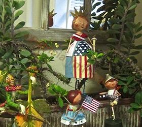 fourth of july in my succulent indoor garden, flowers, gardening, patriotic decor ideas, seasonal holiday d cor, succulents, urban living, Group Rehearsal DETAILS can be found