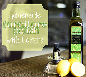 homemade furniture polish, cleaning tips, Clean and polish your wood furniture using these ingredients