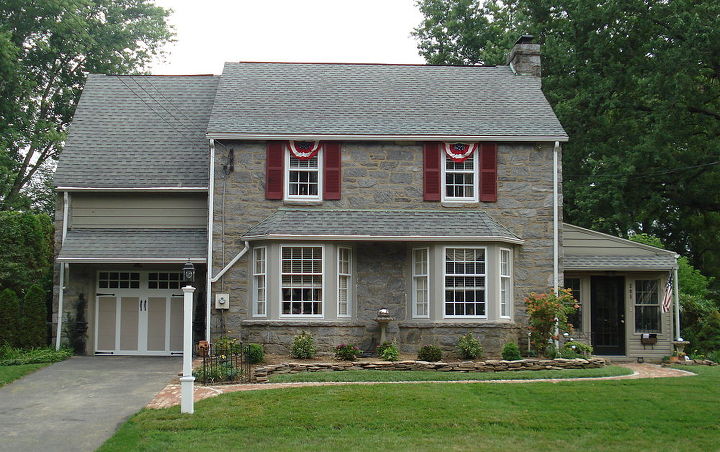 updated my new old house in wilmington delaware, curb appeal, landscape, painting, Front Summer 2012